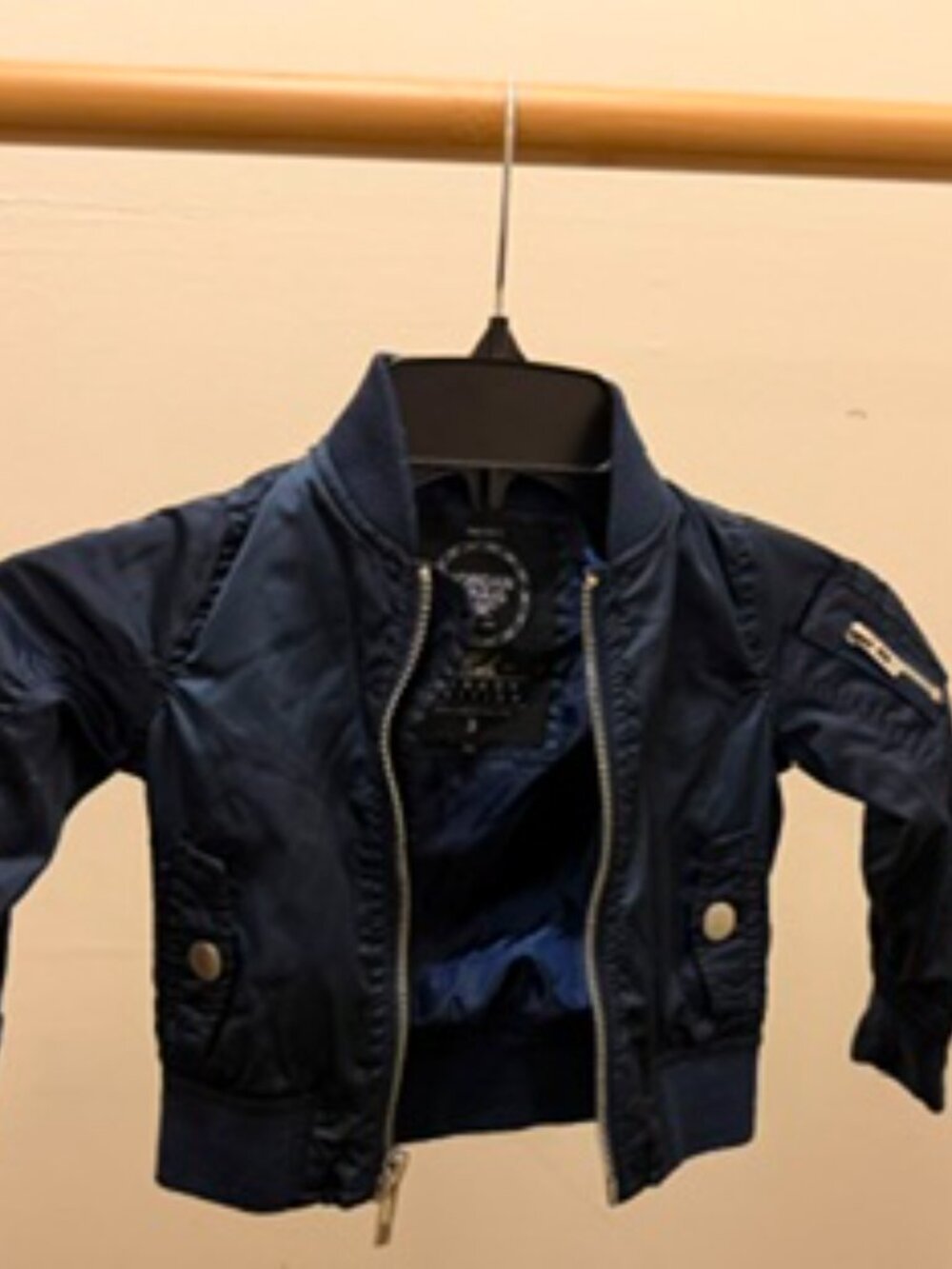 Jordan Craig Kids Legacy Edition Navy Bomber Jacket Size 3